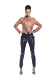 Katelyn Starx Asymetric Leather Jacket