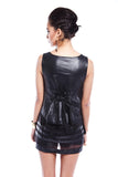 Maegyr Leather Top Dress